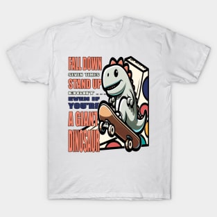 Skateboarding Dino T-Shirt